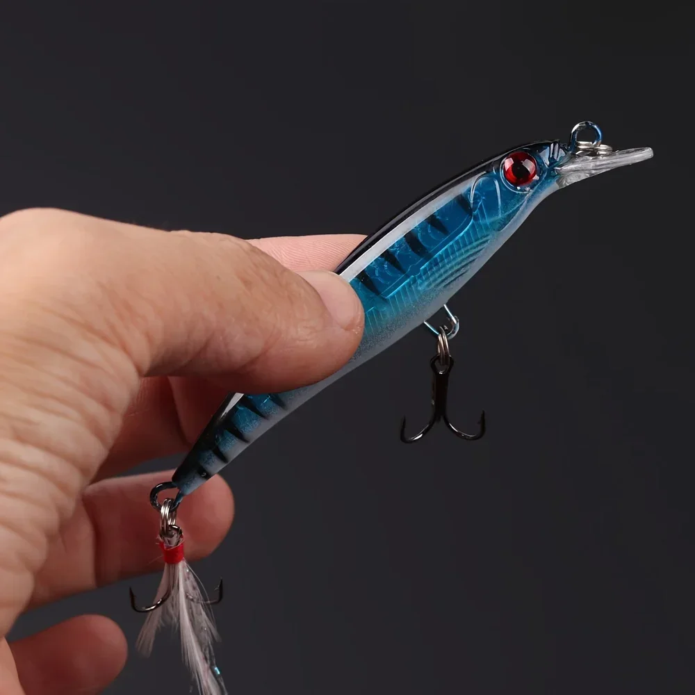 Laser 3D Eyes Bionic Minnow Fi - Fishing Equipment Organizer ulasan dan harga