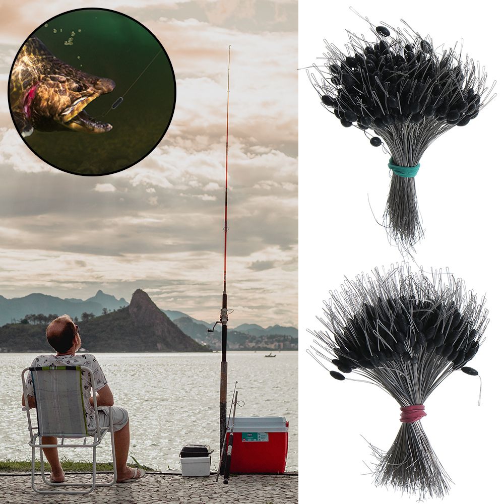 300pcs/pack Black Float Fishin - Fishing Bobber Float ulasan dan harga