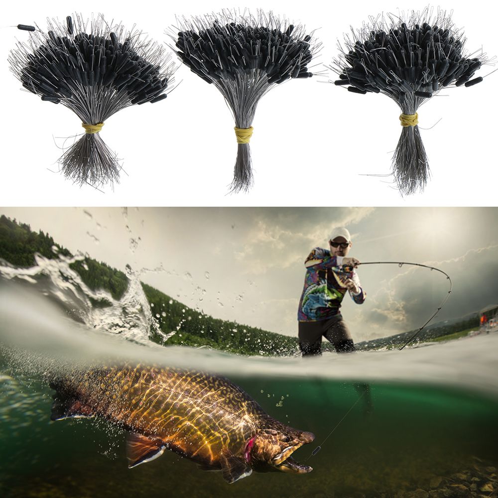 300pcs/pack Black Float Fishin - Fishing Bobber Float ulasan dan harga