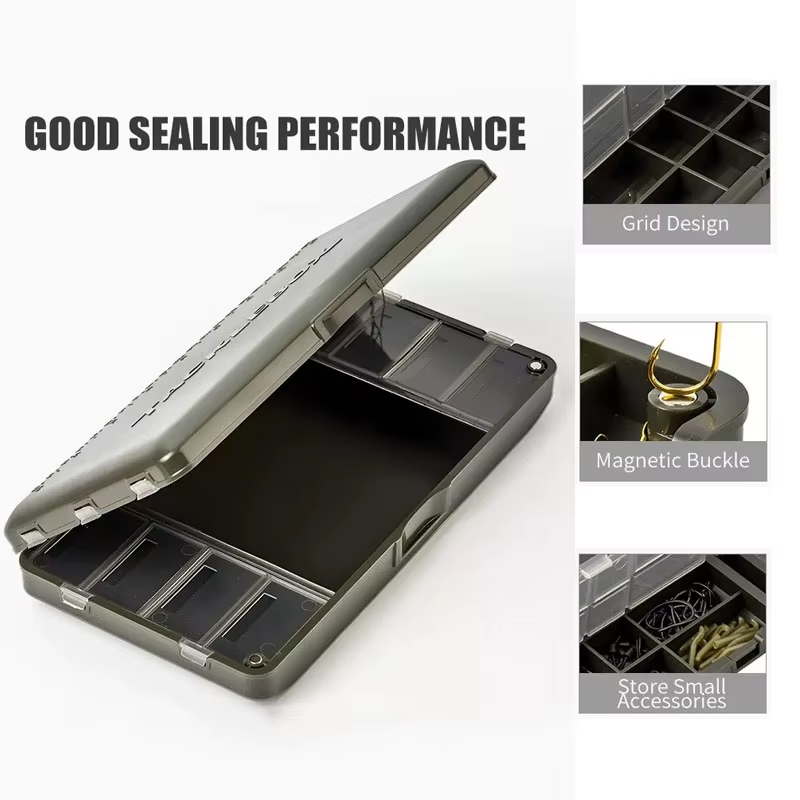 Large Capacity Hard PVC Tackle - Fishing Equipment Organizer ulasan dan harga