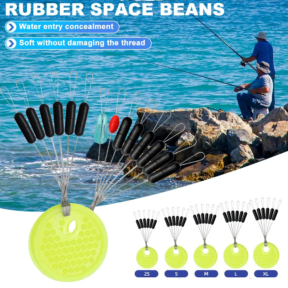 Fishing Rod Rubber Space Beans - Fishing Bobber Float ulasan dan harga