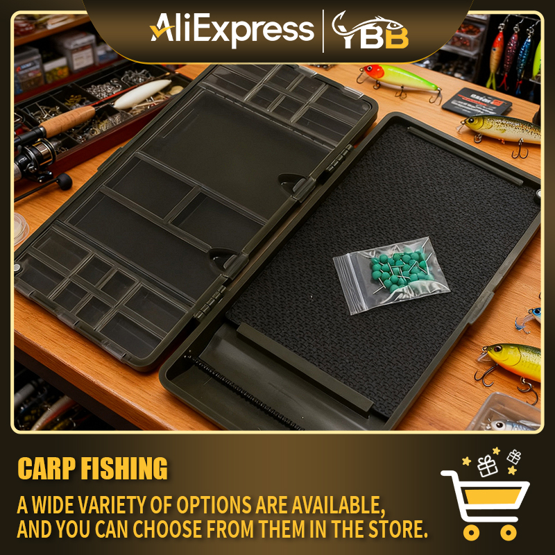 Carp Fishing Tackle Box Multi- - Fishing Equipment Organizer ulasan dan harga
