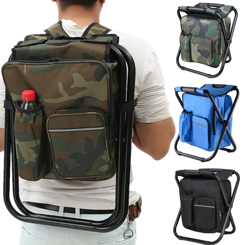 2 in 1 Folding Fishing Chair B - Fishing Equipment Storage ulasan dan harga