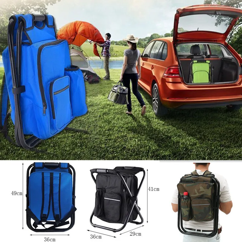 2 in 1 Folding Fishing Chair B - Fishing Equipment Storage ulasan dan harga