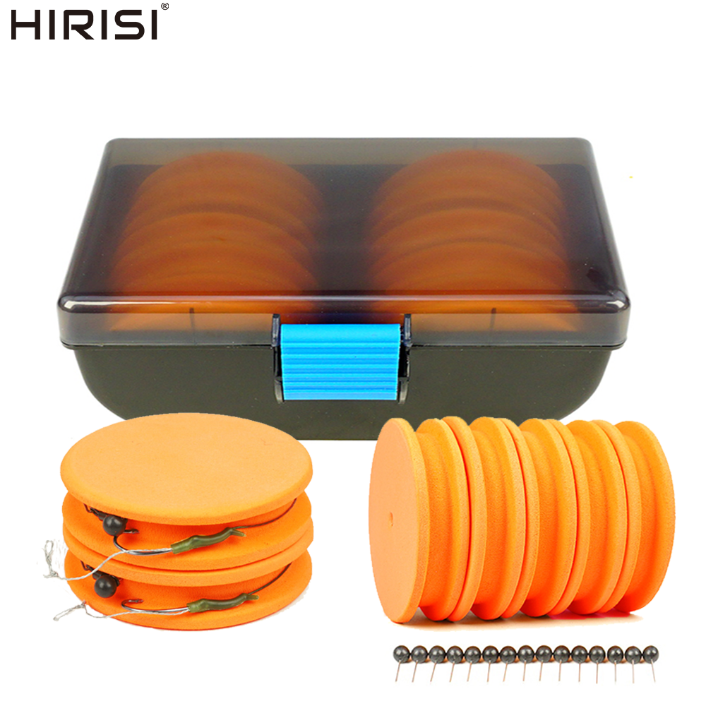 HIRISI 10Pcs/Box EVA Foam Fish - Fishing Equipment Organizer ulasan dan harga