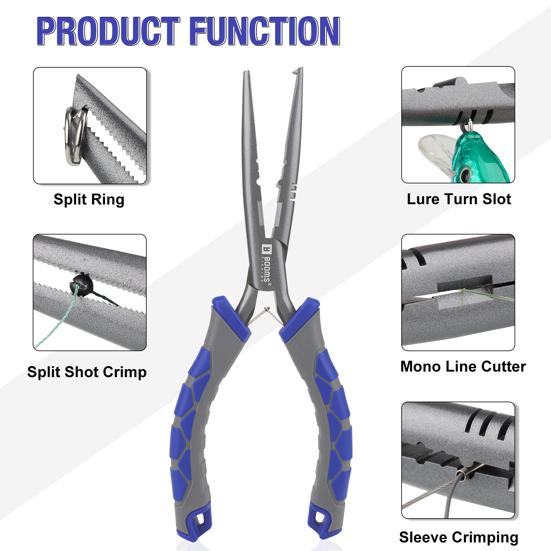 Booms Fishing 23cm Pliers and  - Fishing Equipment Price ulasan dan harga