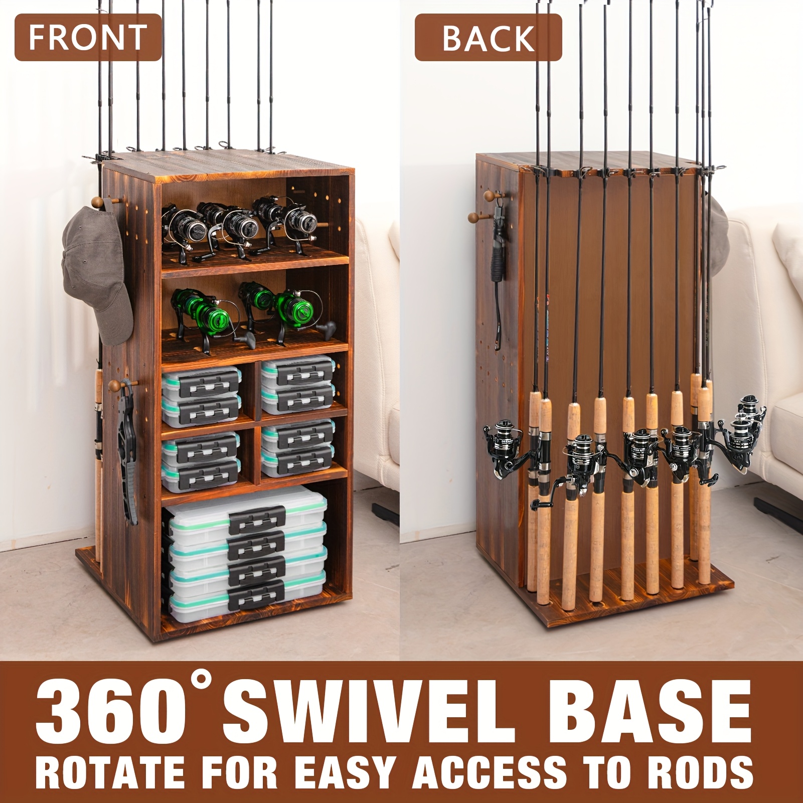 Ghosthorn Fishing Rod Holders  - Fishing Equipment Organizer ulasan dan harga