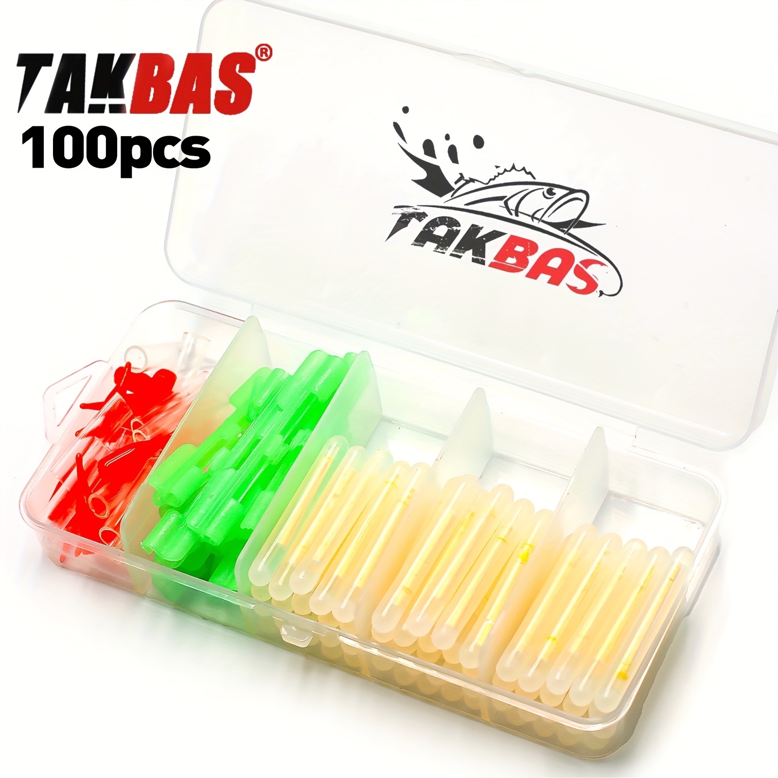 100PCS Fishing Glow Sticks Set - Fishing Bobber Float ulasan dan harga
